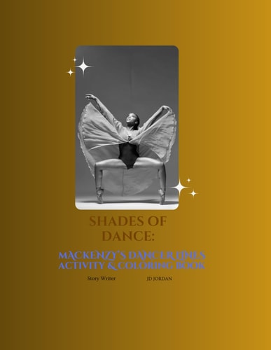 Shades of Days Mackenzy's Dancer Lines Activity & Coloring Book