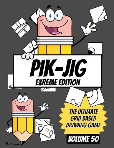 Unleash Your Creative Spark with PIK-JIG The Ultimate Pen and Ink Art Activity for Adults: Experience the Thrill of Grid Drawing with PIK-JIG: An Adult Art Activity