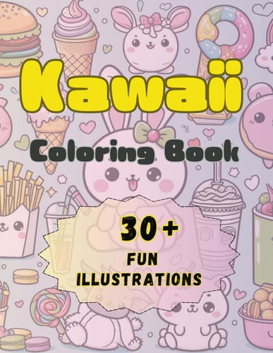Kawaii Coloring Book A Sweet and Playful Adventure