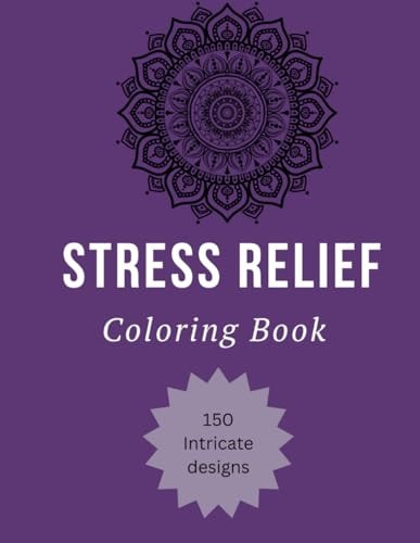 Stress-Relief Coloring Book