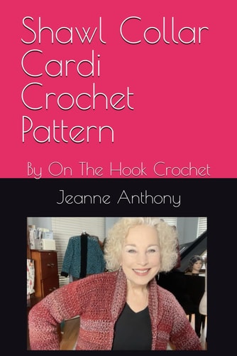 Shawl Collar Cardi Crochet Pattern By On The Hook Crochet