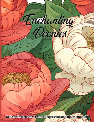 Enchanting Peonies Delicate Designs for Creative Expression and Inner Tranquility Blooms of Serenity: A Journey Through Floral Elegance