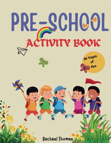 Spring Activity Book for Kids Maze, Puzzles and Colouring