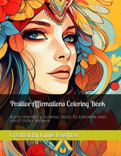 Positive Affirmations Coloring Book