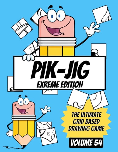 Pik-Jig Pen and Ink Revelations - Unveil Your Inner Artist with this Activity Book for Adults: Embark on a Creative Adventure with this Art Inspiration Book