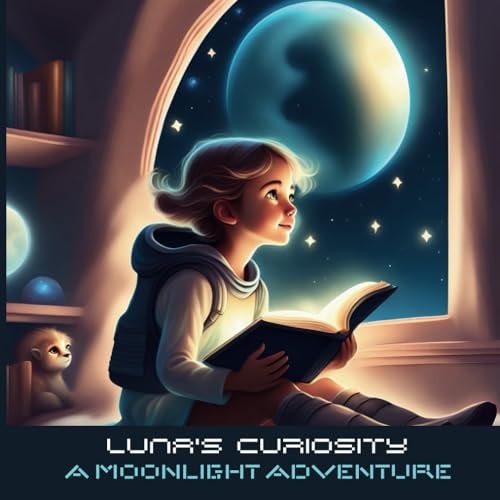 Luna's Curiosity A Moonlight Adventure: A Goodnight Bedtime & Moon Story
