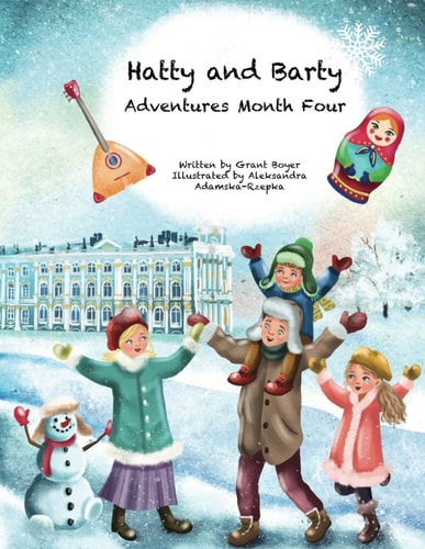Hatty and Barty Adventures Month Four Large Picture Edition