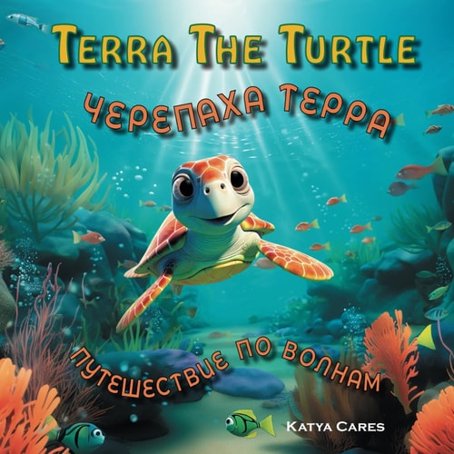 Terra The Turtle / Черепаха Терра - Путешествие По Волнам Bilingual English and Russian Edition