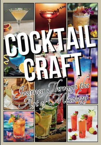 Cocktail Craft Journey Through the Art of Mixology Recipes, Techniques, and Tales from Behind the Bar - Bartender Gift Idea