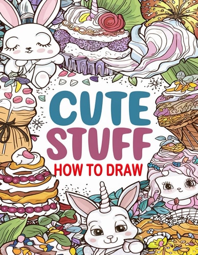 How to Draw Cute Stuff A Fun Step-by-Step Drawing Guide for Kids and Adults, Including Favorite Objects, Animals, Planes, Cars, and More