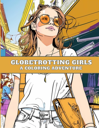 GLOBETROTTING GIRLS A Coloring Adventure