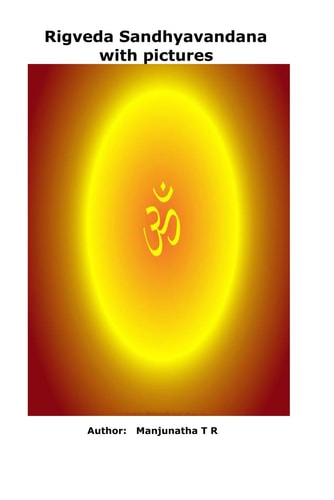 Rigveda Sandhyavandana with Pictures