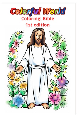 Coloring: Bible: Paperback - Coloring Book for Kids