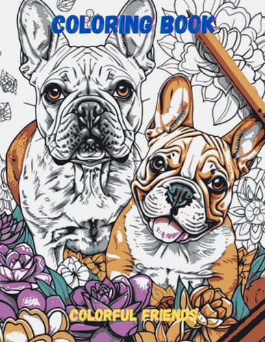 Coloring Book Colorful Friends