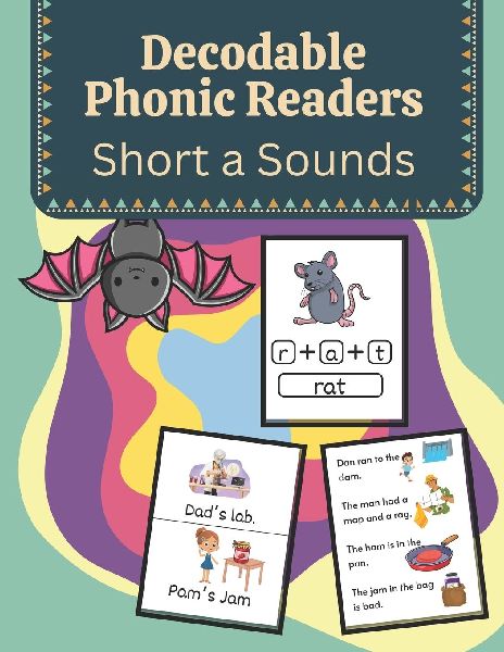 Decodable Phonic Readers - Short a Sounds: Learn to Read Short Vowel Words With These Phonic Readers, CVC Words Practice