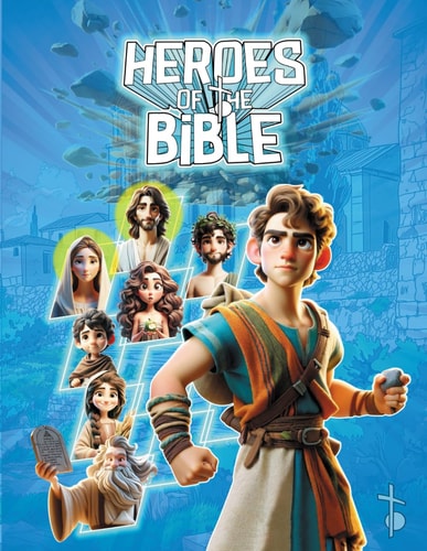 Heroes of the Bible Illustrated Tales of Courage and Faith for Kids and Young Readers - Engaging Bible Stories to Inspire the Gen Z"