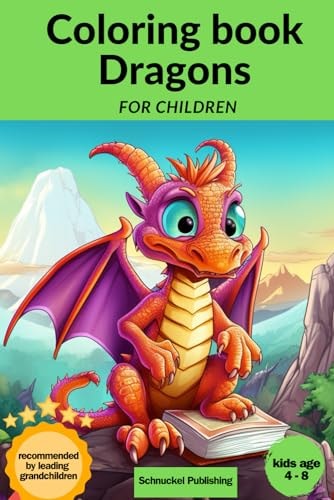 Coloring Book Dragons for Children