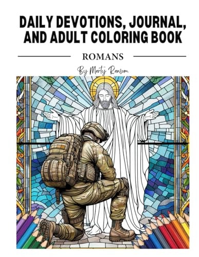 Daily Devotional, Journal, and Adult Coloring Book Romans