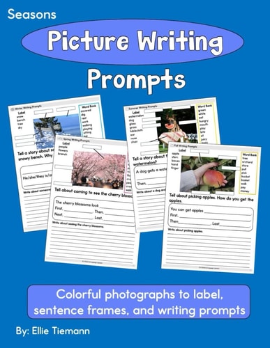 Writing Prompts for Kids Season Pictures