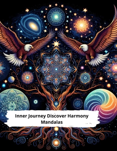 Inner Journey Discover Harmony Mandalas Mandala Adul Coloring Book