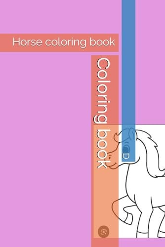 Coloring Book Horse Coloring Book