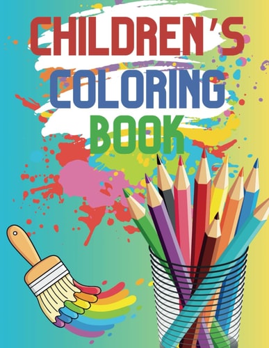 Children's Coloring Activity Book for Boys and Girls 50 Wonders of Imagination