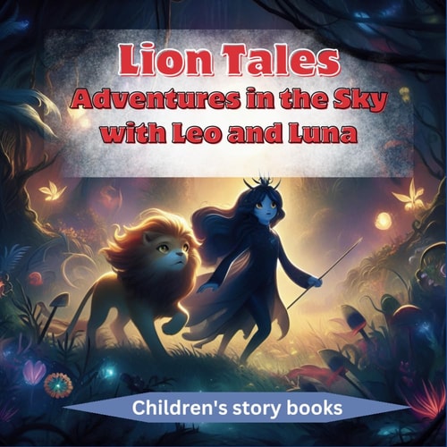 Lion Tales Adventures in the Sky with Leo and Luna Ages 4-10: Tiger Easy Story Book for Kids, Roaring High Above the Clouds: Leo and Luna's Skybound Adventures
