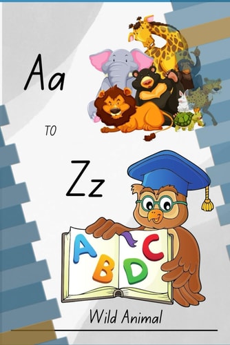 Aa-Zz Wild Animal Writing Book