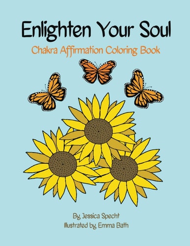 Enlighten Your Soul Chakra Affirmation Coloring Book