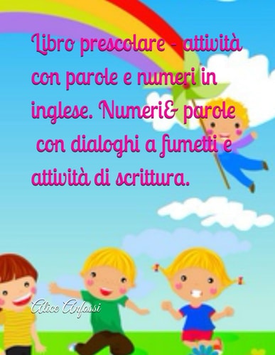 Libro Prescolare - Attività Con Parole E Numeri