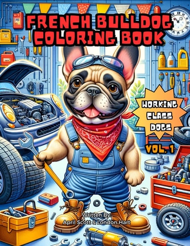 The French Bulldog Coloring Book Working Class Dogs