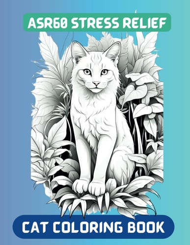 Asr60 Mystic Mews - 1st: A Cat Coloring Book for Adult Stress Relief