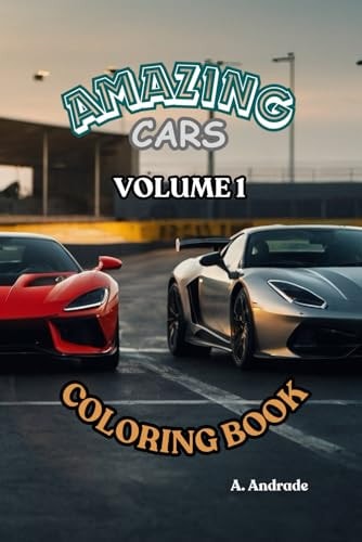 Amazing Cars Coloring Book