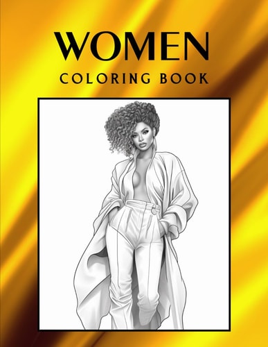 Women Coloring Book
