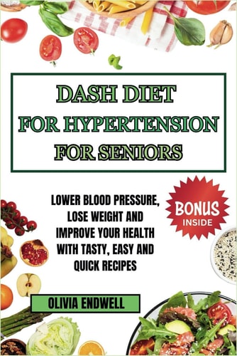 Dash Diet for Hypertension for Seniors Lower Blood Pressure, Lose Weight and Improve Your Health with Tasty, Easy and Quick Recipes.