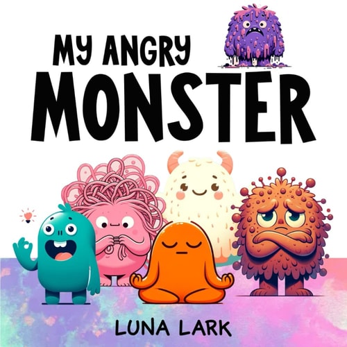 My Angry Monster Children's Book About Emotions and Feelings