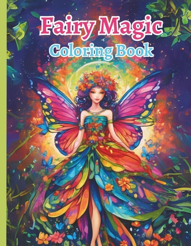 Fairy Magic Coloring Book