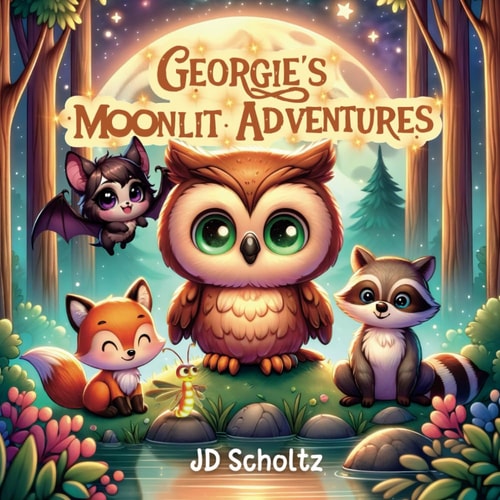 Georgie's Moonlit Adventures A Kids Rhyming Bedtime Story about a Journey of Friendship for Babies and Toddlers