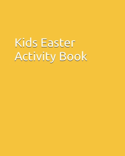 Kids Easter Activity Book