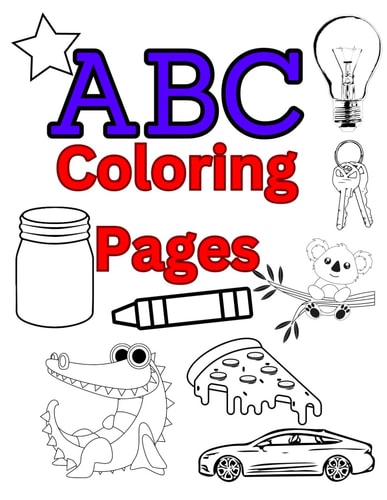 ABC Coloring Pages