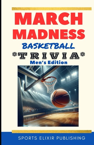 March Madness Basketball Trivia Men's Edition Book Game