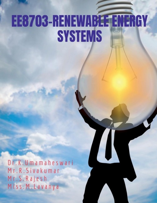 EE8703 RENEWABLE ENERGY SYSTEMS: As per Anna university 2017 Regulation