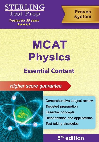 MCAT Physics Essential Content: Comprehensive Subject Review for MCAT prep