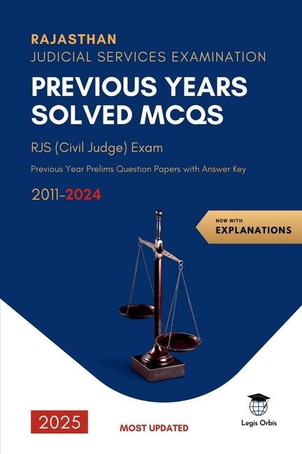 Rajasthan Judicial Services Examination: RJS (Civil Judge Cadre) Exam Previous Year Prelims Question Papers with Answer Key