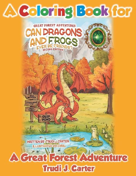 A Coloring Book for Can Dragons and Frogs Ever Be Friends?