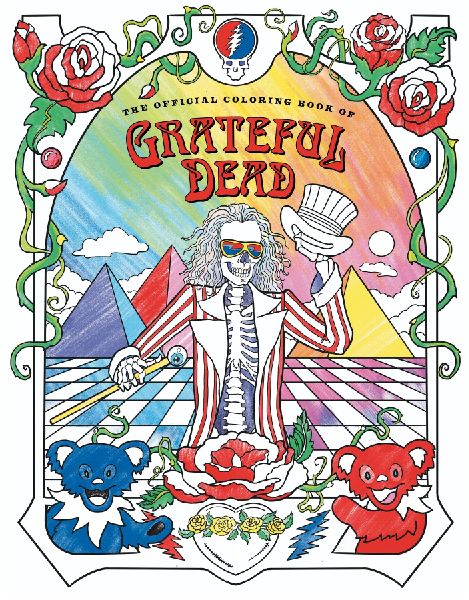 The Official Coloring Book of Grateful Dead