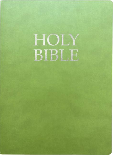 Kjver Holy Bible, Large Print, Olive Ultrasoft: (King James Version Easy Read, Red Letter, Green)