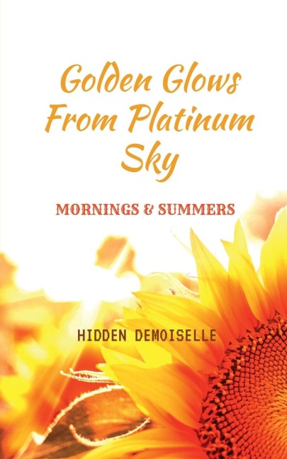 Golden glows from platinum sky