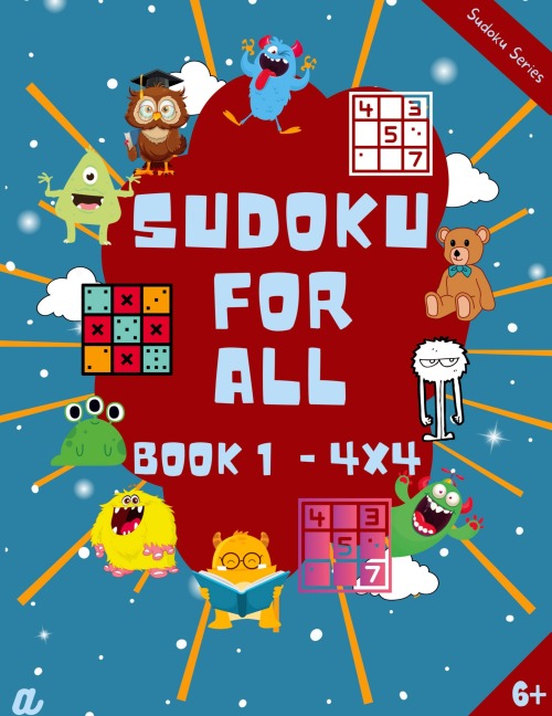 Introduction to Sudoku Level 1 (4X4) - 6-8 years