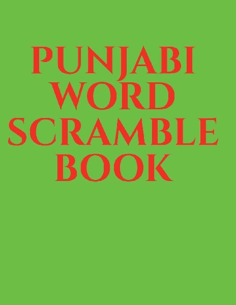Punjabi Word Scramble Book